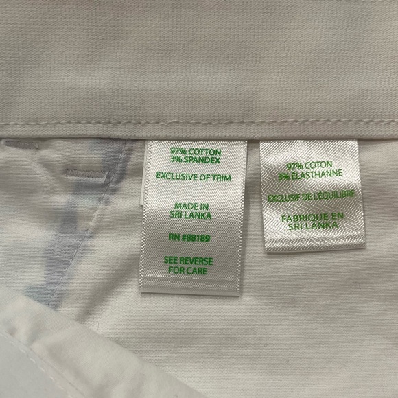 Lilly Pulitzer Boca Blue & White Checkered Gretchen Shorts Sz. 14 - Picture 8 of 12